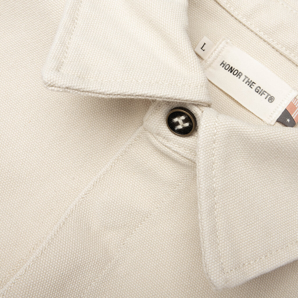 #88 Carpenter Shirt - Bone