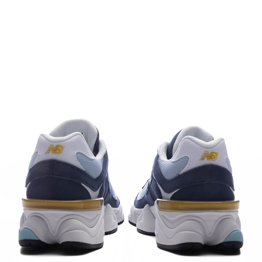 9060 Lace (GS) - Vintage Indigo/Apollo Gold