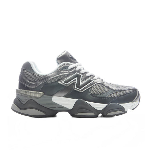 9060 Lace (GS) - Magnet/Faded Black