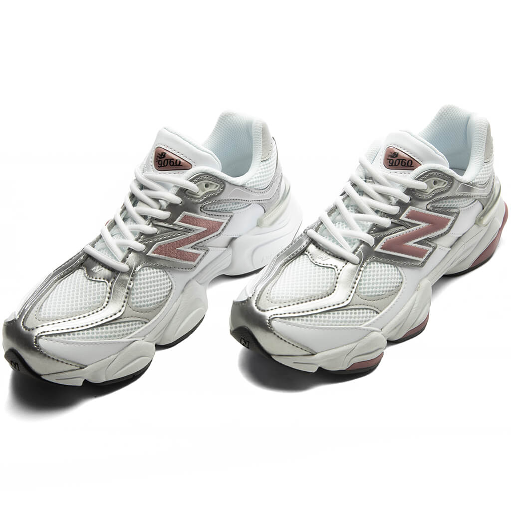 9060 Lace (GS) - White/Rosewood