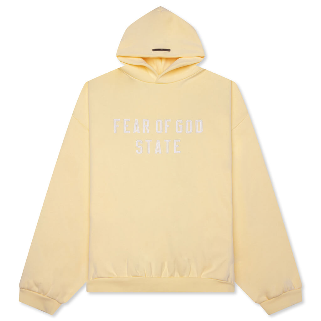 90's Fleece Hoodie - Garden Yellow