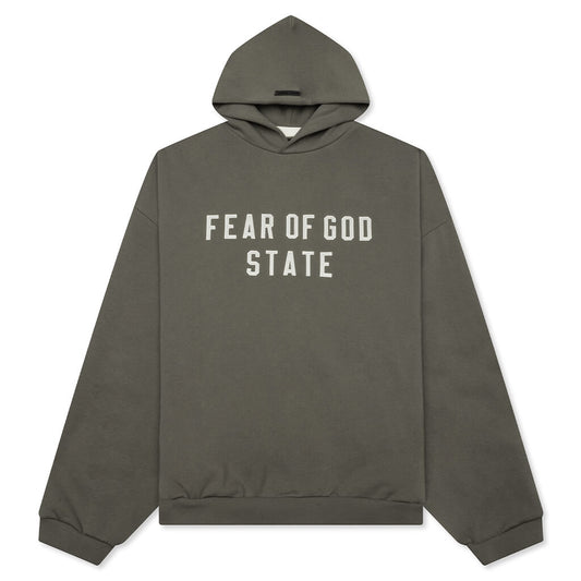 90's Fleece Hoodie - Moss