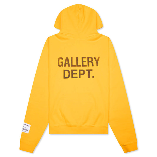 90's GD Logo Hoodie - Gold