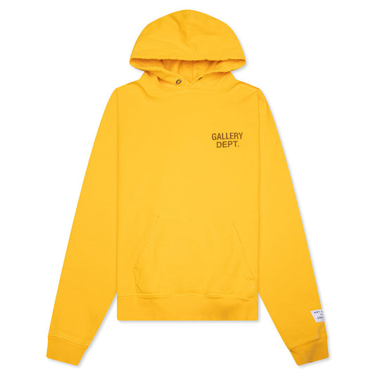 90's GD Logo Hoodie - Gold