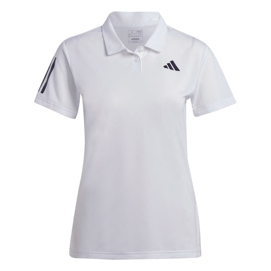 (WMNS) adidas Club Tennis Polo Shirt Asia Sizing 'White' HY2703