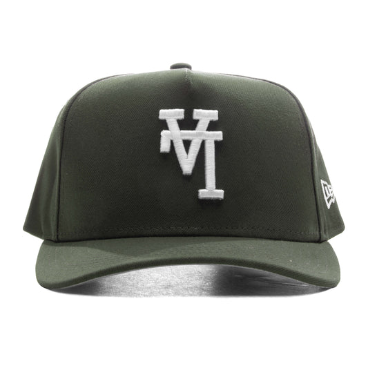 9FIFTY A-Frame Snapback Upside Down Los Angeles Dodgers - Olive