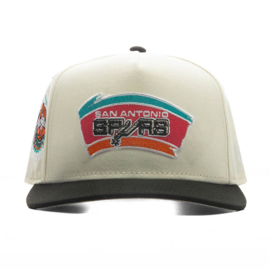 FEATURE x New Era 9FIFTY A-Frame Curve Hardwood Classics - San Antonio Spurs