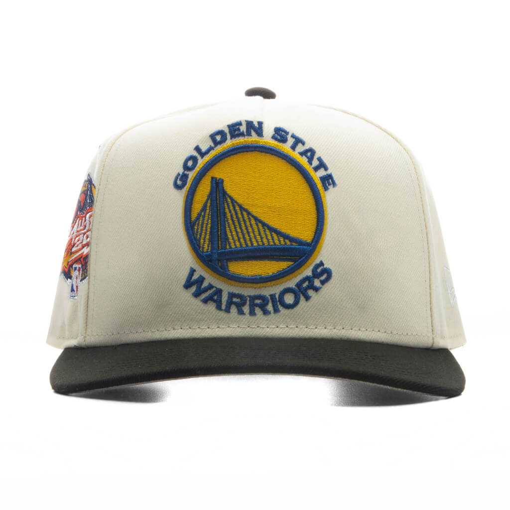 FEATURE x New Era 9FIFTY A-Frame Curve Hardwood Classics - Golden State Warriors