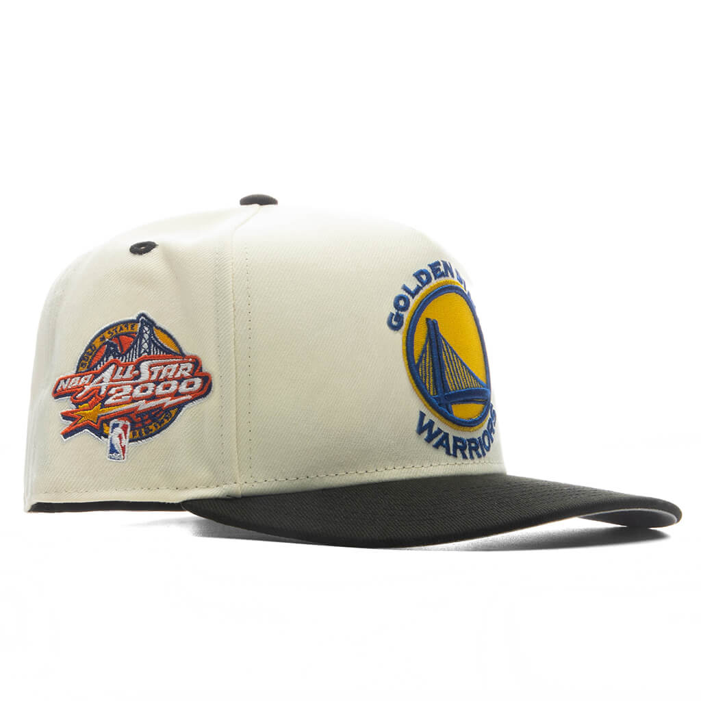 FEATURE x New Era 9FIFTY A-Frame Curve Hardwood Classics - Golden State Warriors