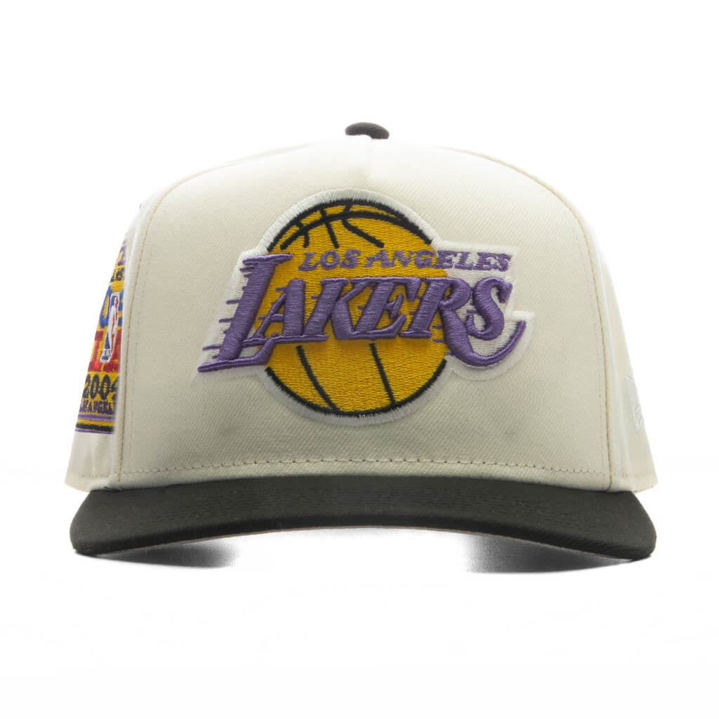 FEATURE x New Era 9FIFTY A-Frame Curve Hardwood Classics - Los Angeles Lakers