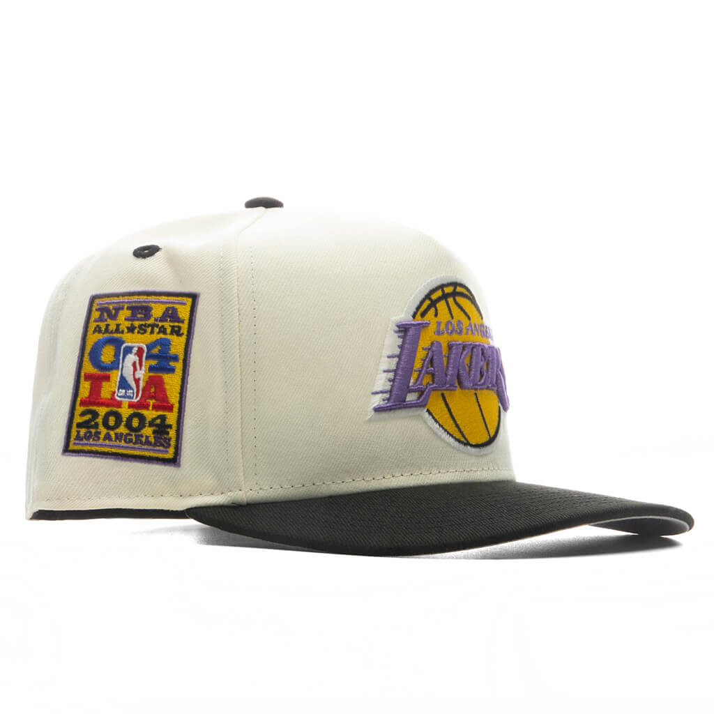 FEATURE x New Era 9FIFTY A-Frame Curve Hardwood Classics - Los Angeles Lakers