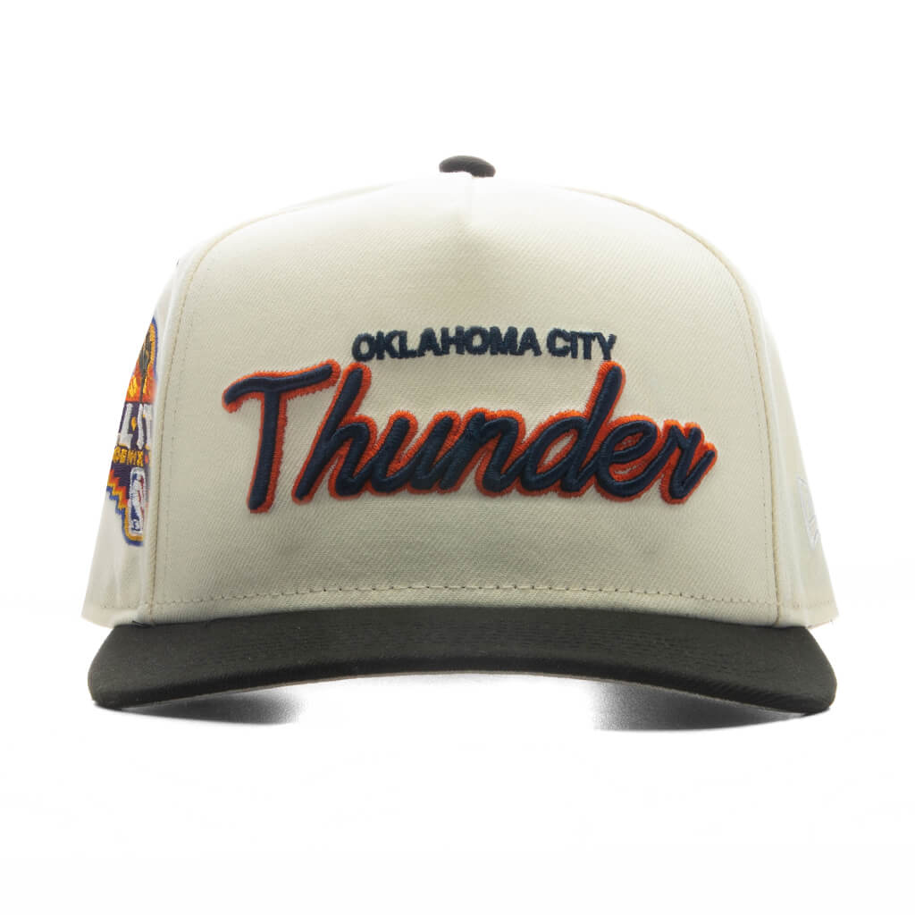 FEATURE x New Era 9FIFTY A-Frame Curve Hardwood Classics - Oklahoma City Thunder