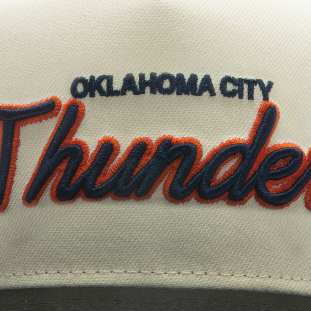 FEATURE x New Era 9FIFTY A-Frame Curve Hardwood Classics - Oklahoma City Thunder