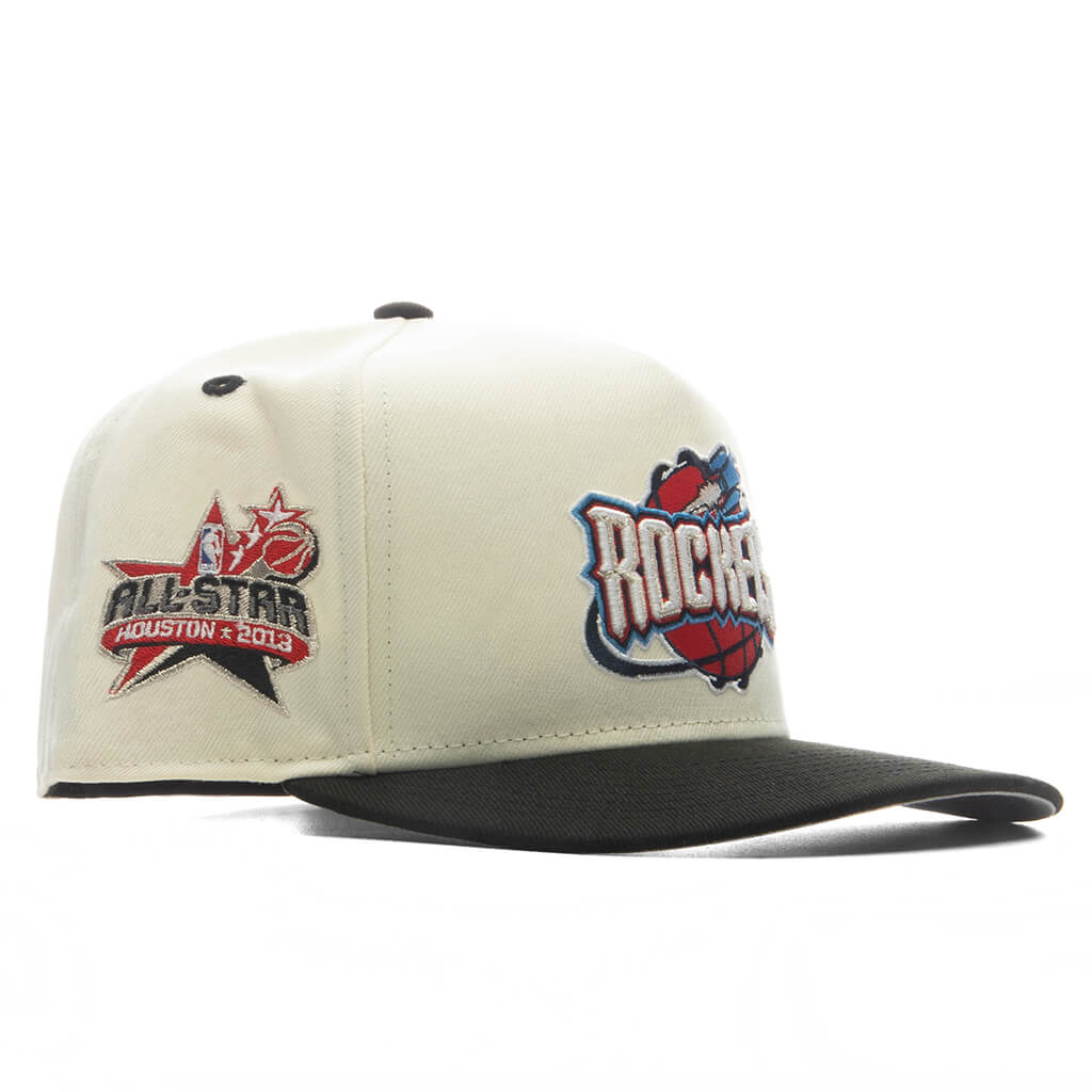 FEATURE x New Era 9FIFTY A-Frame Curve Hardwood Classics - Houston Rockets