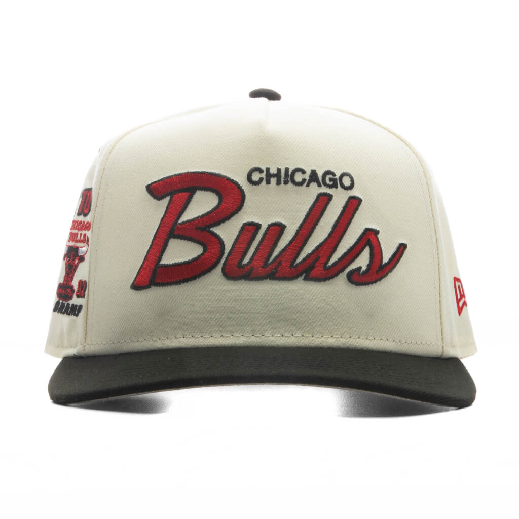 FEATURE x New Era 9FIFTY A-Frame Curve Hardwood Classics - Chicago Bulls