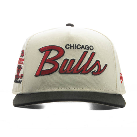 FEATURE x New Era 9FIFTY A-Frame Curve Hardwood Classics - Chicago Bulls