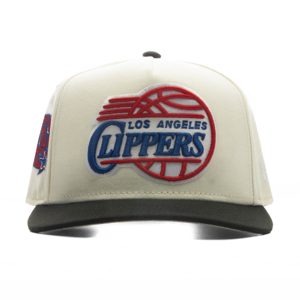 FEATURE x New Era 9FIFTY A-Frame Curve Hardwood Classics - Los Angeles Clippers