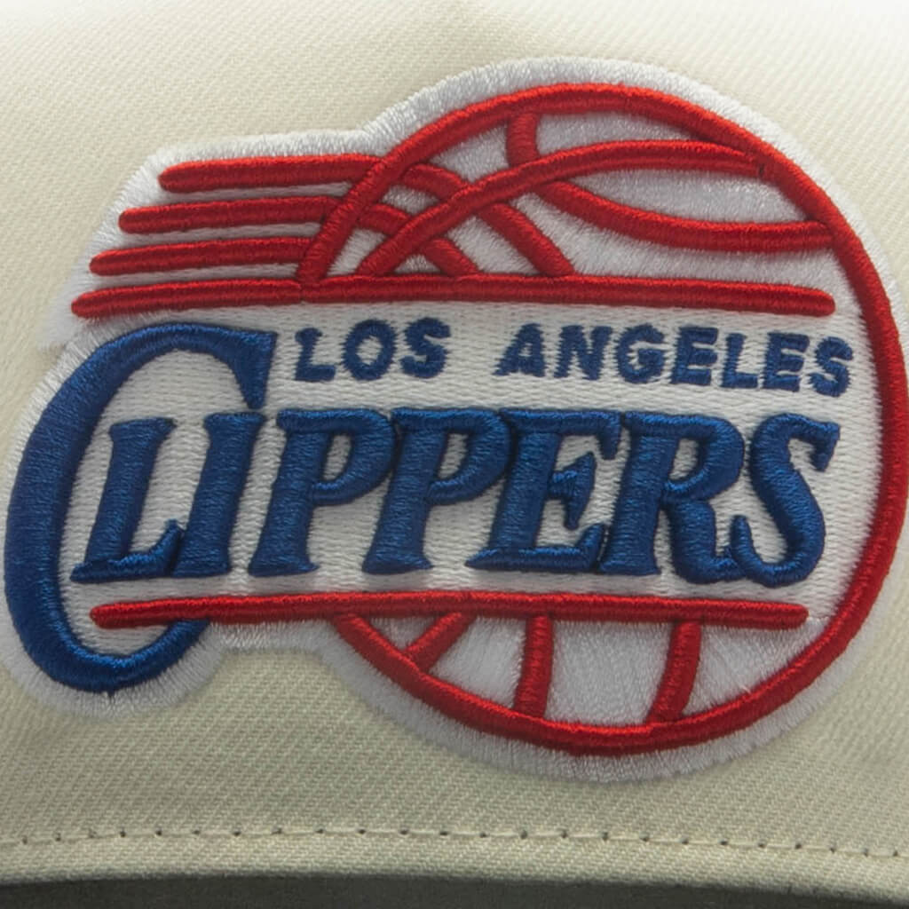 FEATURE x New Era 9FIFTY A-Frame Curve Hardwood Classics - Los Angeles Clippers
