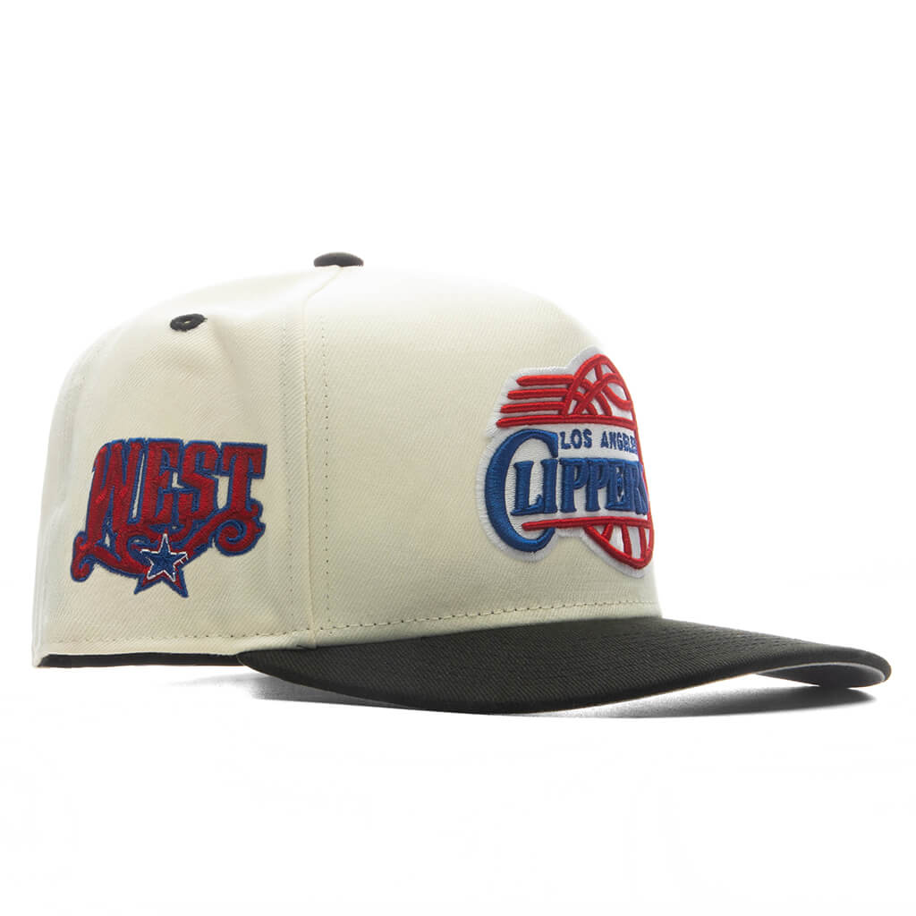 FEATURE x New Era 9FIFTY A-Frame Curve Hardwood Classics - Los Angeles Clippers