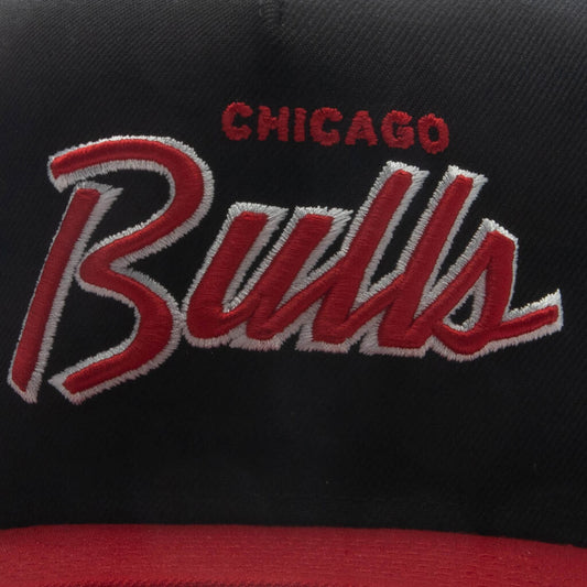 9FIFTY A-Frame Curved Hardwood Classics Script Snapback - Chicago Bulls