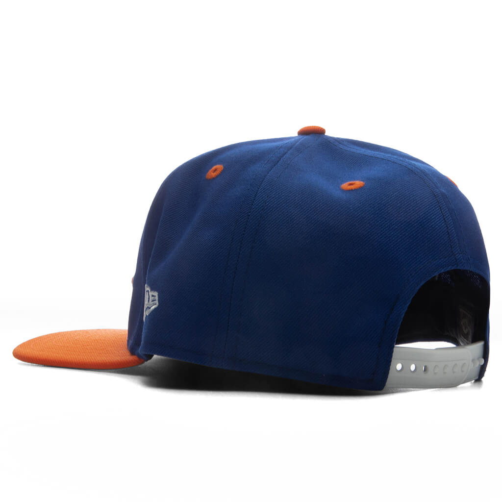 9FIFTY A-Frame Curved Hardwood Classics Script Snapback - New York Knicks