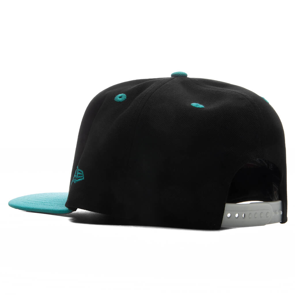 9FIFTY A-Frame Curved Hardwood Classics Script Snapback - San Antonio Spurs