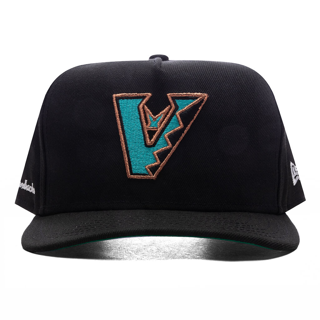 AZ Diamondbacks Upside Down Logo 9Fifty A-Frame Snapback - Black