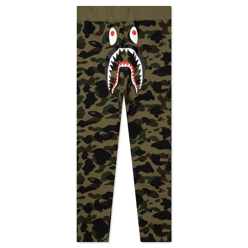 1st Camo Wide Fit Sweat Pants - Green