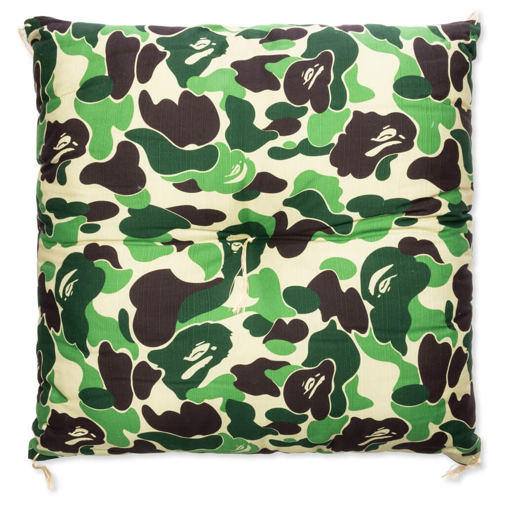 Abc Camo Japanese Cushion  - Green