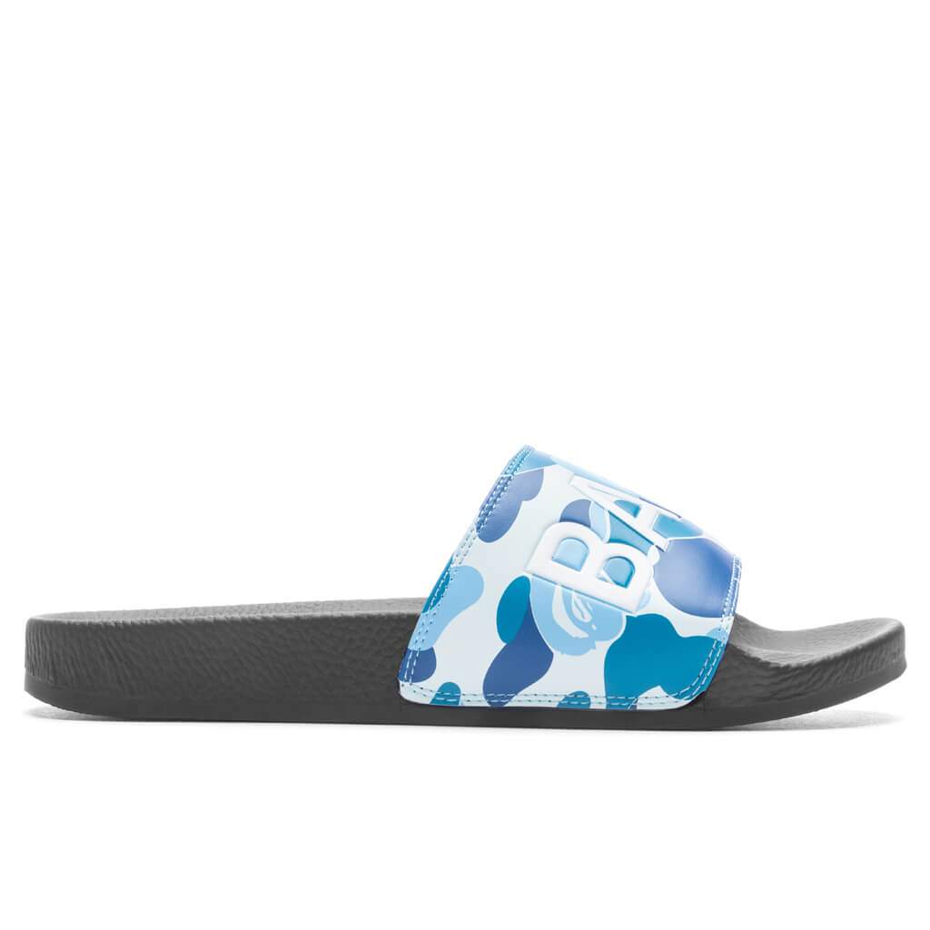 Abc Camo Slide Sandals  - Blue