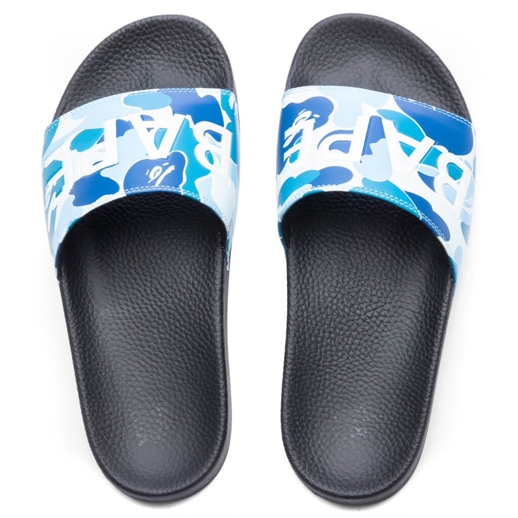 Abc Camo Slide Sandals  - Blue