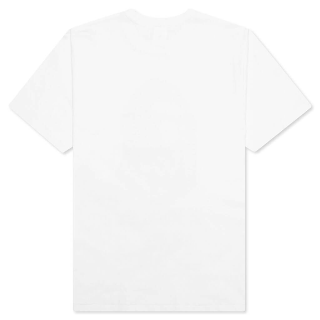 Color Camo Milo Shark Tee - White/Red