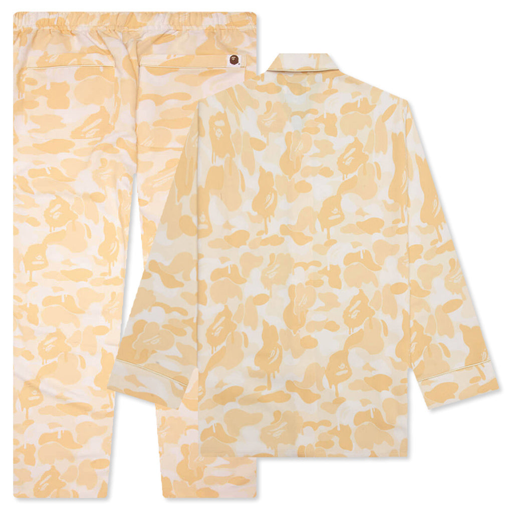 Valentine Chocolate Camo Pajamas - Ivory