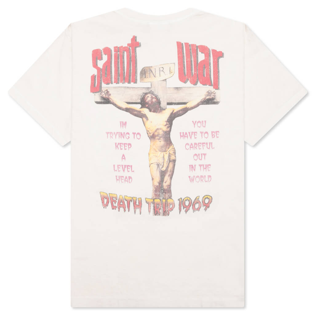 Saint War S/S Tee - White
