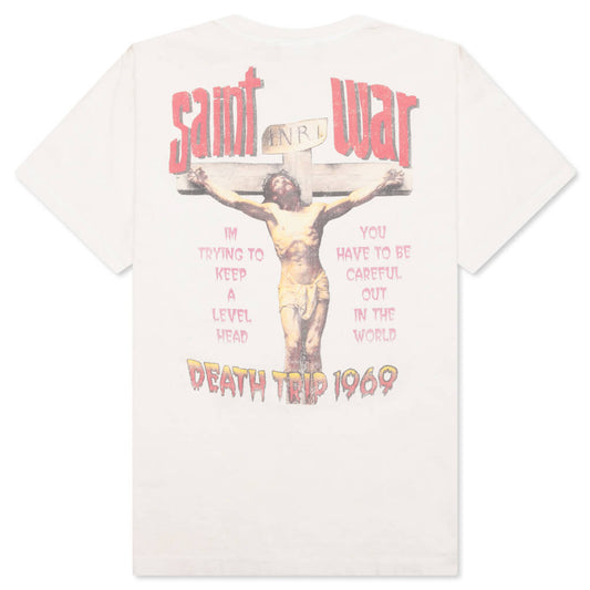 Saint War S/S Tee - White