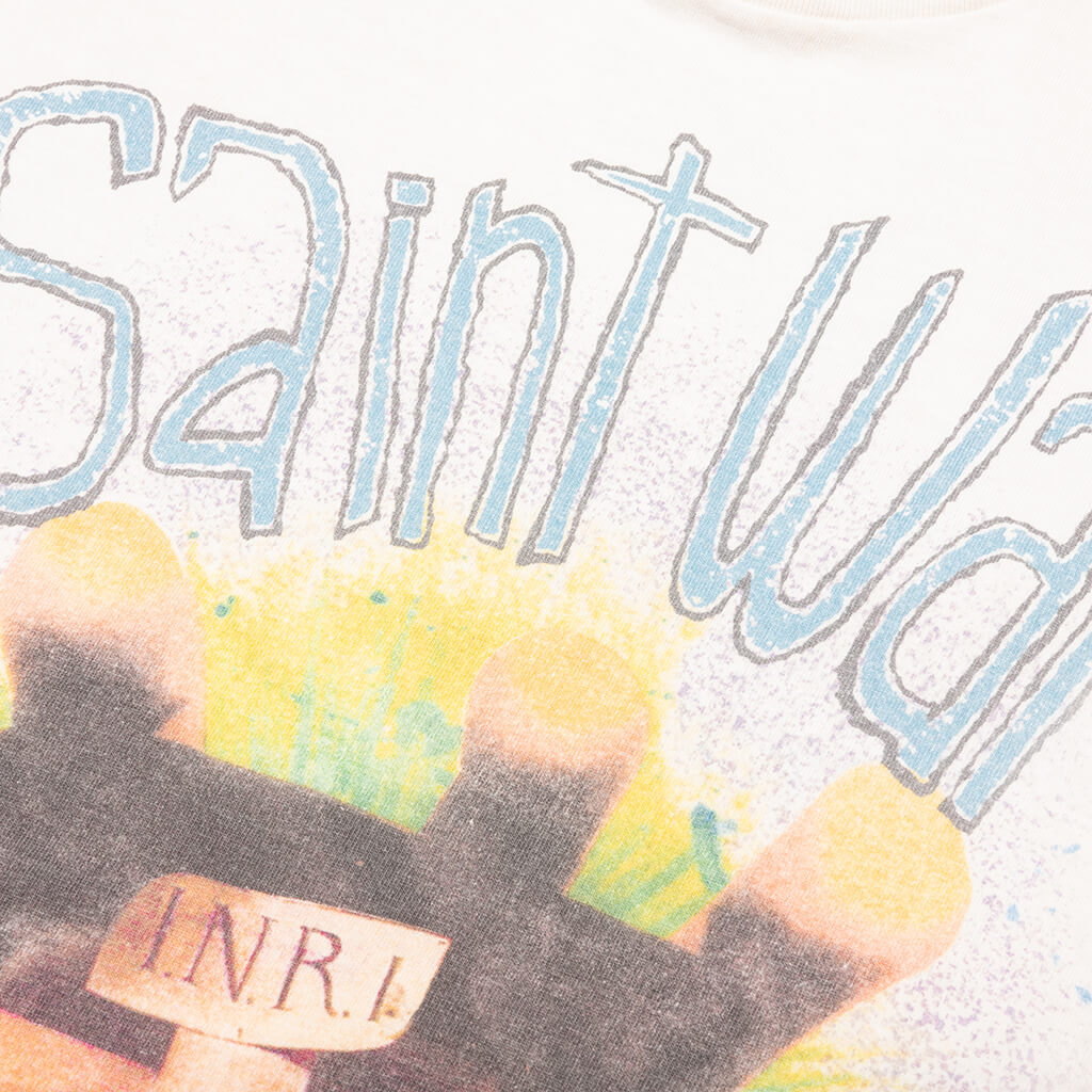 Saint War S/S Tee - White