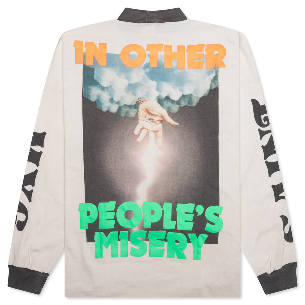 A Cheap Holiday L/S Tee - White