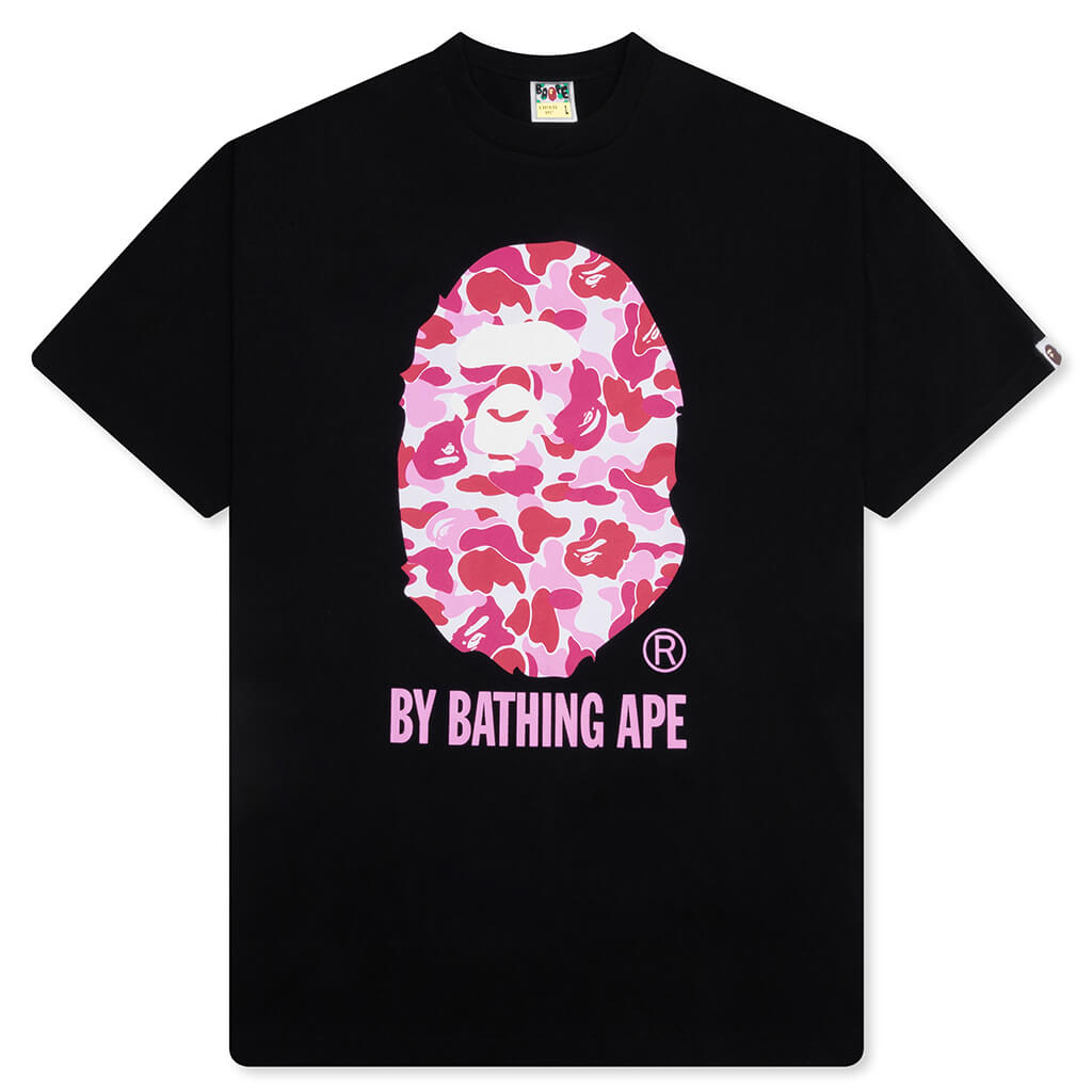 ABC Camo By Bathing Ape Tee - Black/Pink