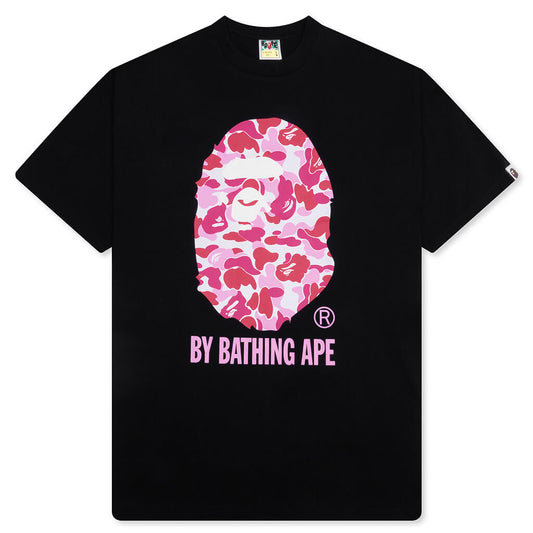 ABC Camo By Bathing Ape Tee - Black/Pink