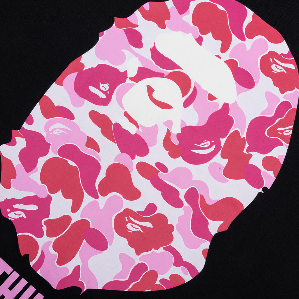 ABC Camo By Bathing Ape Tee - Black/Pink