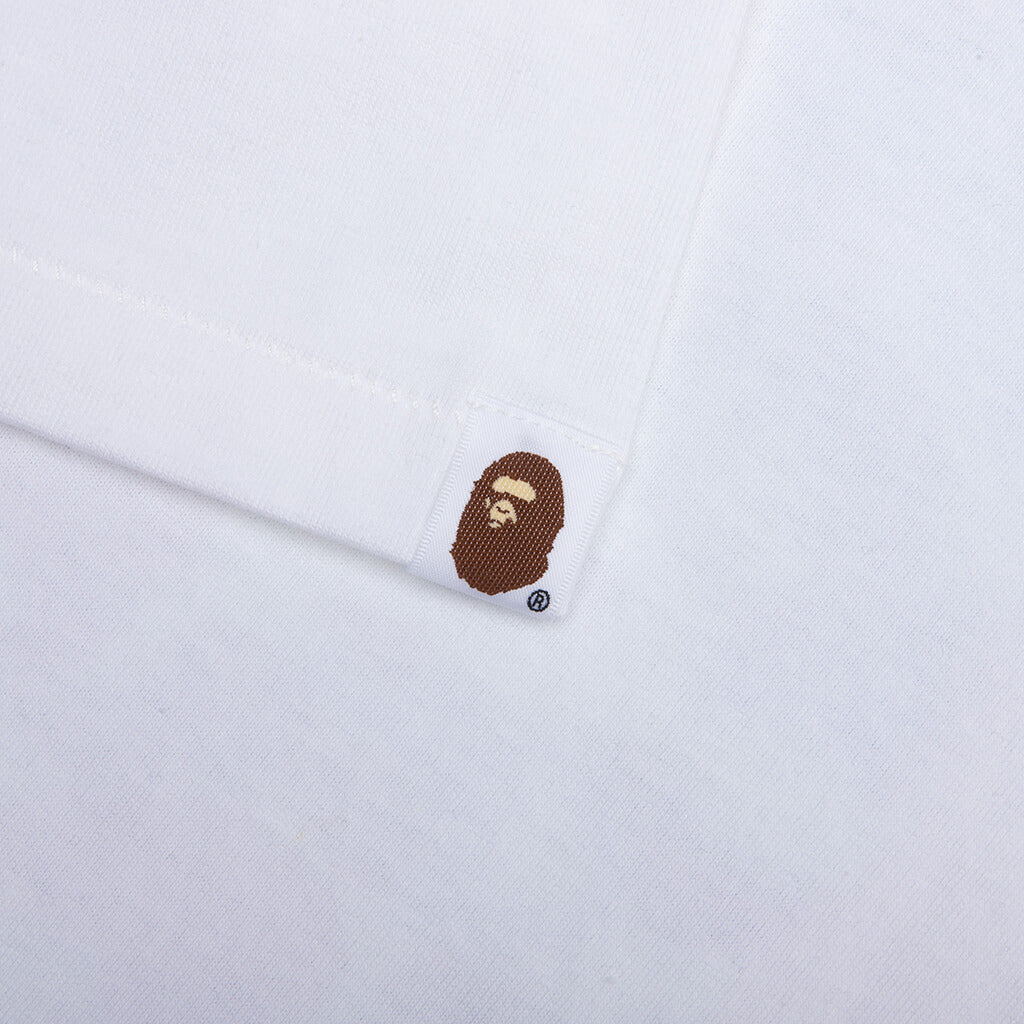 ABC Camo By Bathing Ape Tee - White/Blue
