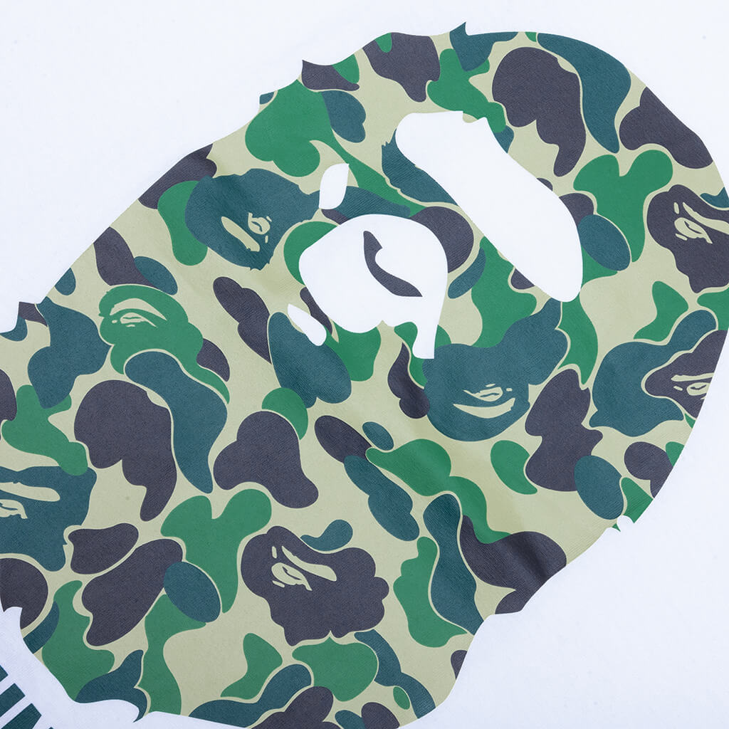 ABC Camo By Bathing Ape Tee - White/Green