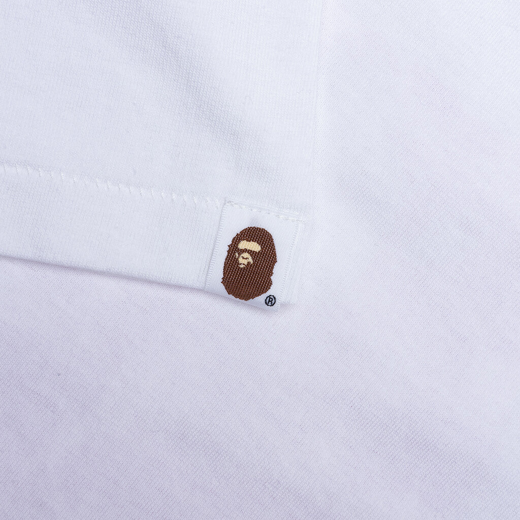 ABC Camo By Bathing Ape Tee - White/Pink