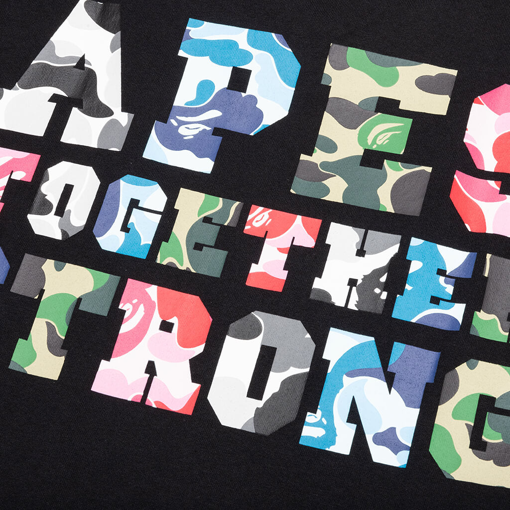 ABC Camo Crazy College ATS Tee - Black