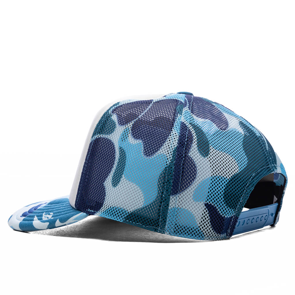 ABC Camo NYC Logo Mesh Cap - Blue
