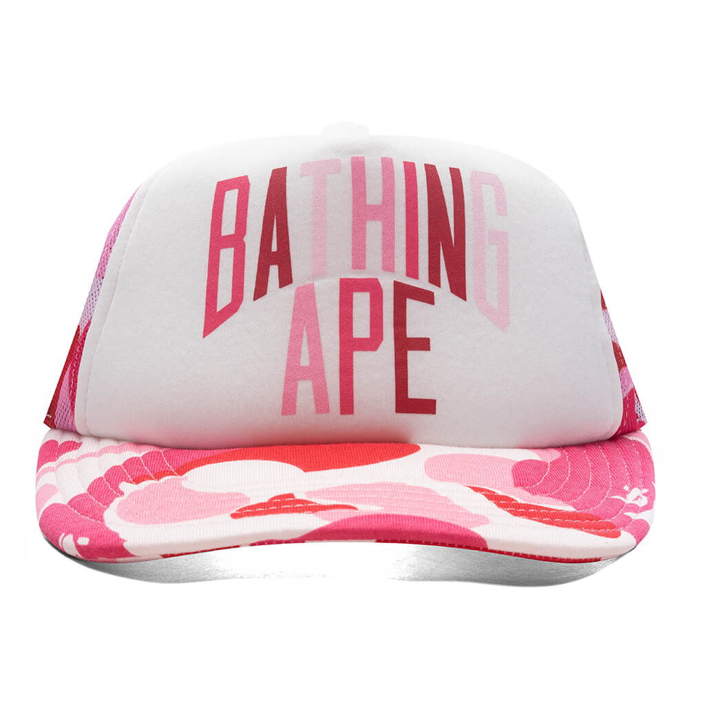 ABC Camo NYC Logo Mesh Cap - Pink