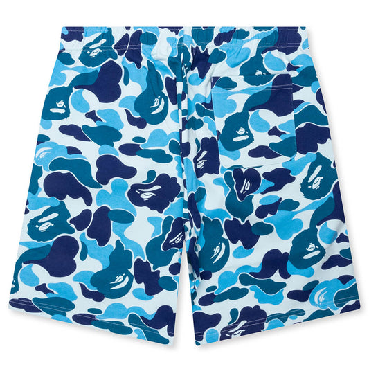 ABC Camo Shark Sweat Shorts - Blue