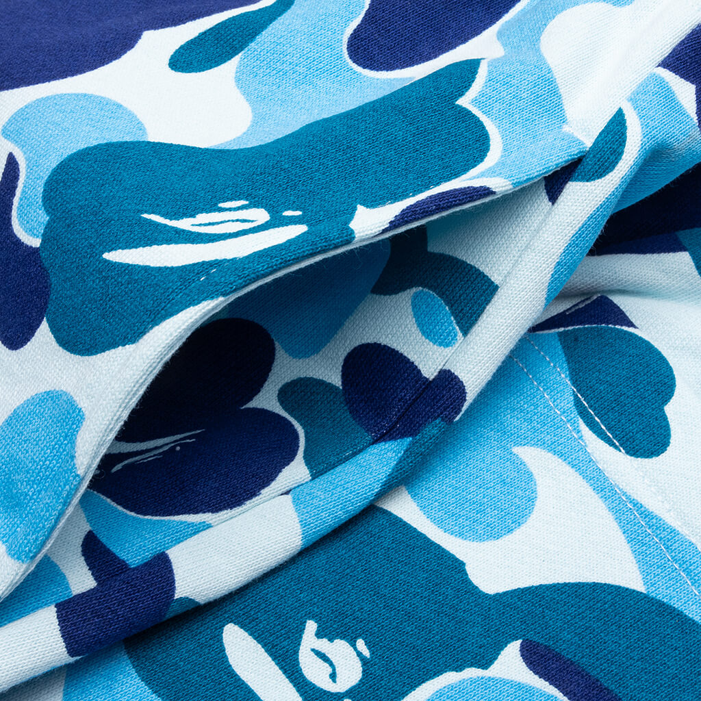 ABC Camo Shark Sweat Shorts - Blue