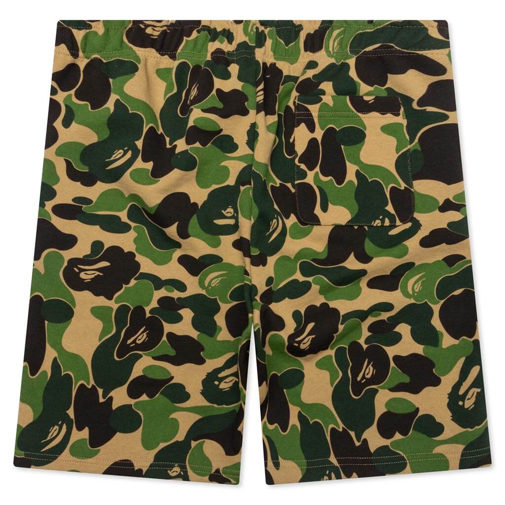 ABC Camo Shark Sweat Shorts - Green