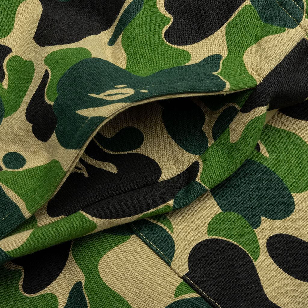ABC Camo Shark Sweat Shorts - Green